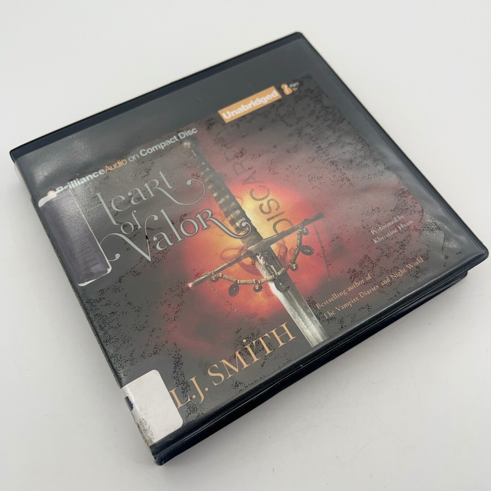 Heart of Valor L.J. Smith Audiobook CD Unabridged Brilliance Audio 6 Discs‎ 2010